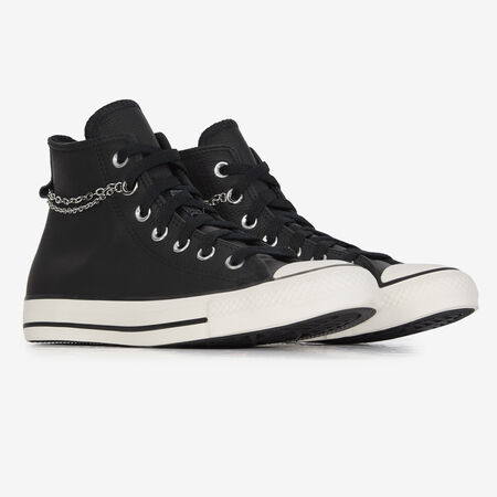 CONVERSE CTAS HI CHAINE ZWART DAMES