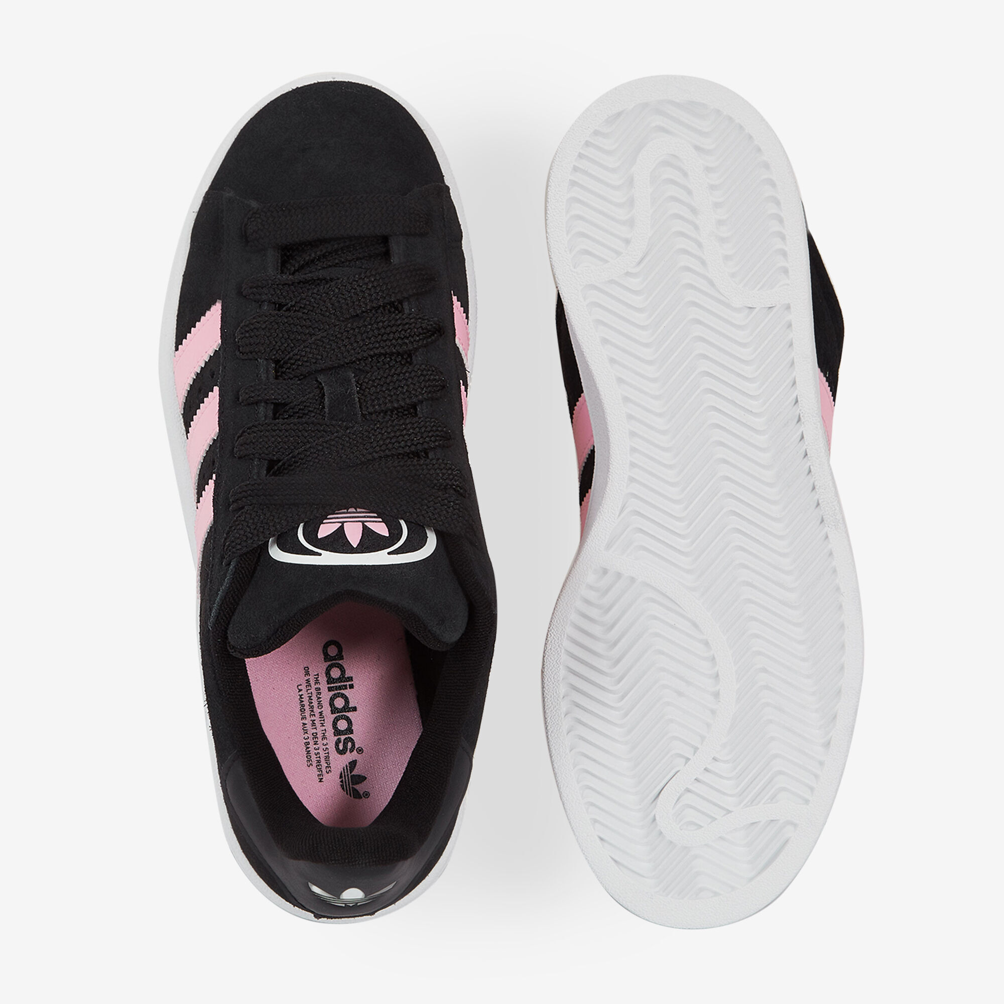 Adidas zwart roze outlet