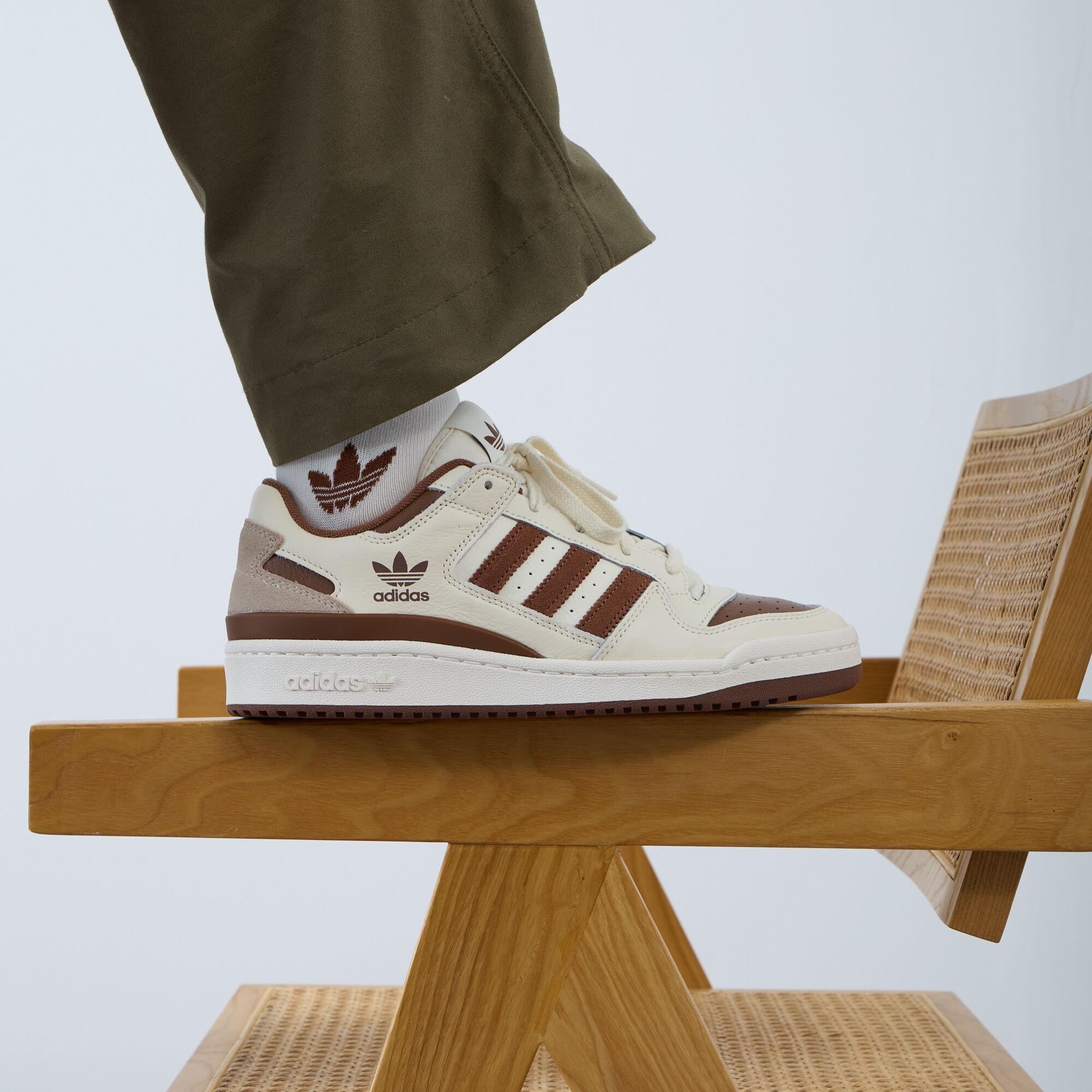 Adidas forum lo dames bruin hot sale
