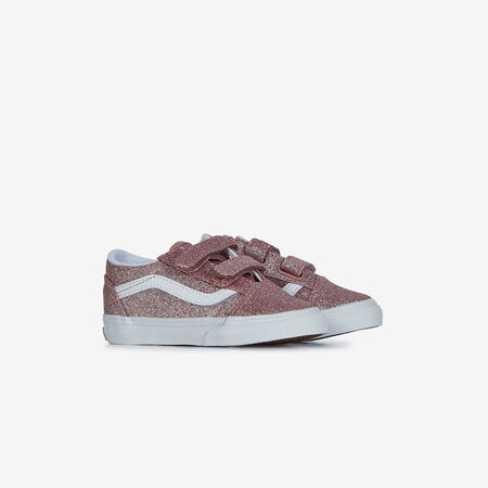 VANS old skool OLD SKOOL V GLITTER ROZE BABY