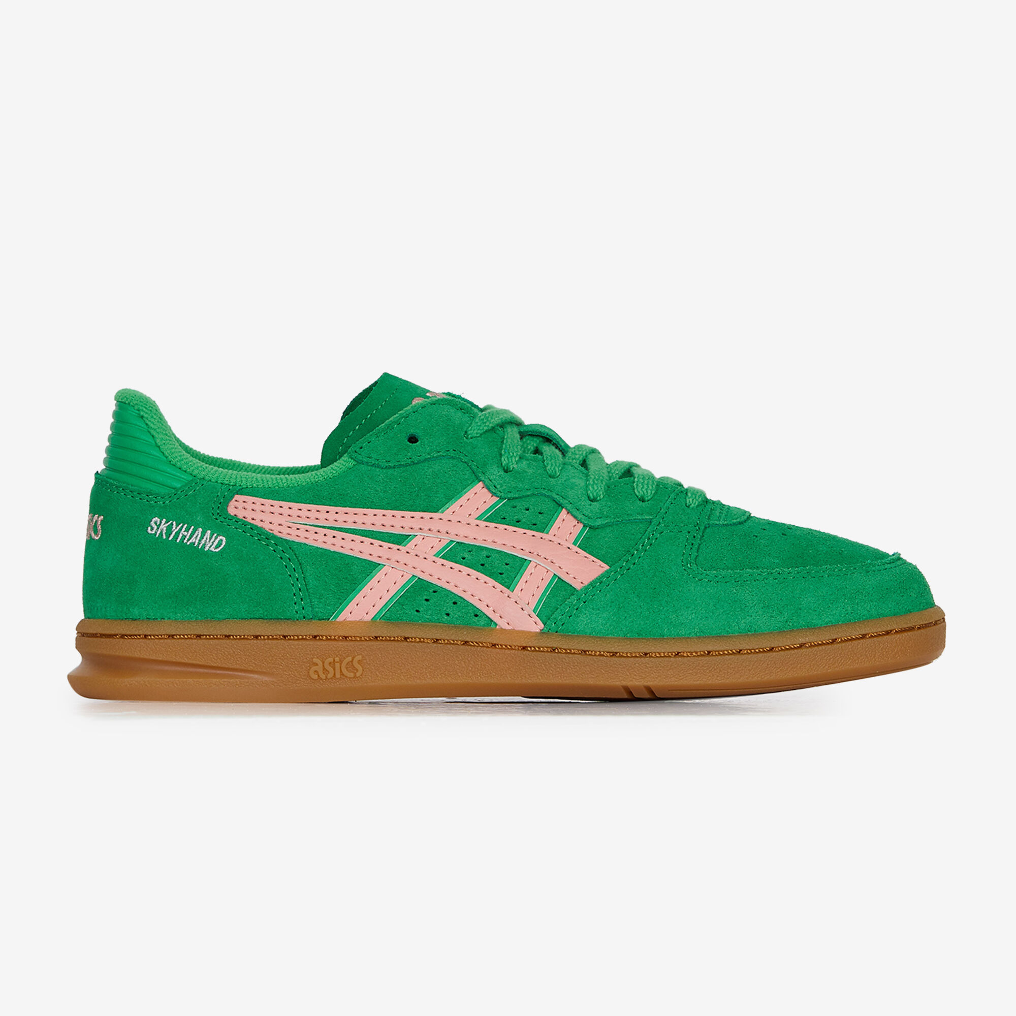 ASICS SKY HAND GROEN ROZE SNEAKERS DAMES Courir