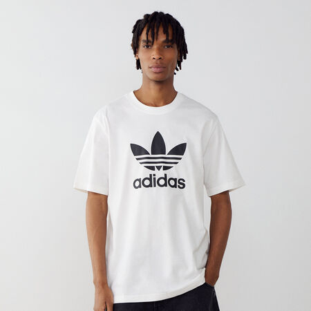 ADIDAS ORIGINALS TEE SHIRT TREFOIL WIT HEREN