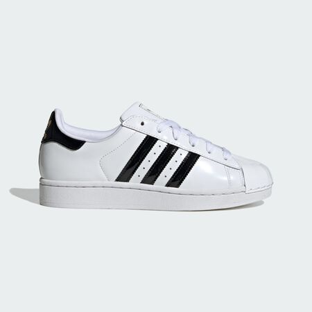 ADIDAS ORIGINALS superstar SUPERSTAR II PATENT WIT/ZWART DAMES