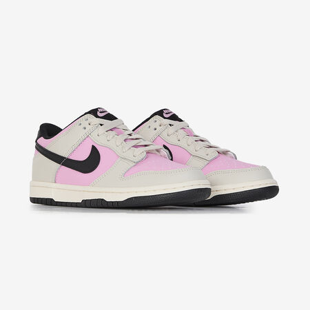 NIKE dunk DUNK LOW ROZE/GRIJS JUNIOR