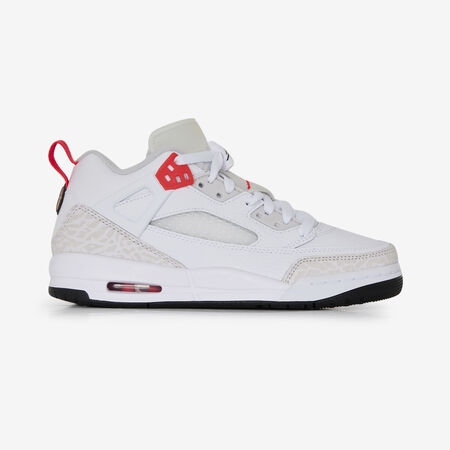 JORDAN Spizike JORDAN SPIZIKE LOW WIT/ROOD JUNIOR