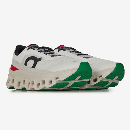 ON RUNNING CLOUDMONSTER BEIGE/ROOD HEREN