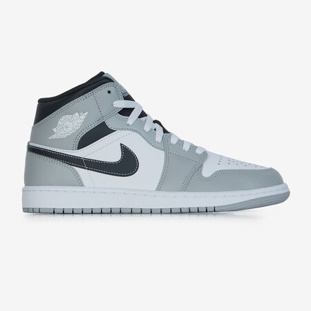 JORDAN air jordan 1 AIR JORDAN 1 MID WIT/GRIJS HEREN