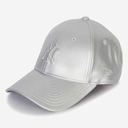 NEW ERA 9FORTY WOMEN NY PU ZILVER HEREN