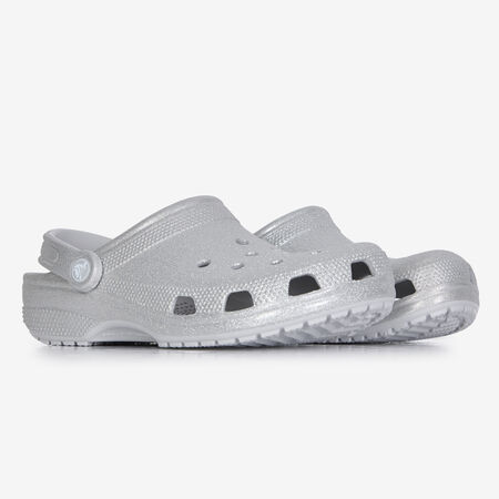 CROCS CLASSIC CLOG ZILVER DAMES