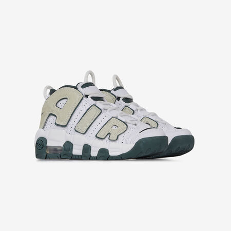 NIKE uptempo AIR MORE UPTEMPO WIT/GROEN KIND