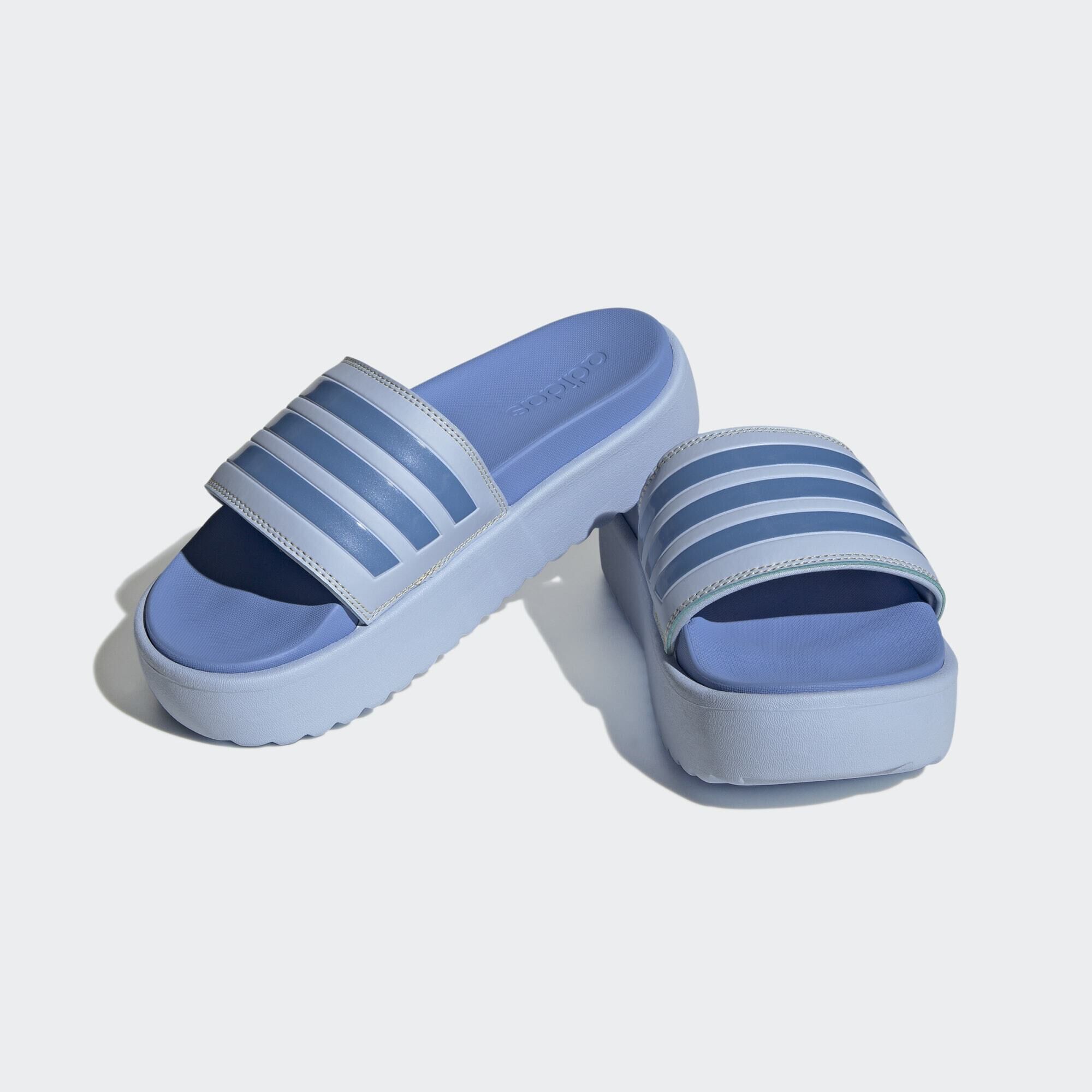 Adidas top slide blue