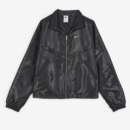 NIKE JACKET TRACKSUIT SHINE ZWART DAMES