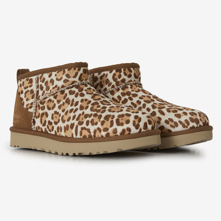 UGG classic mini CLASSIC ULTRA MINI CHEETAH BEIGE/BRUIN DAMES