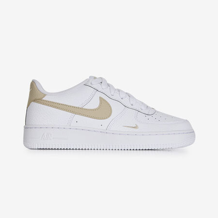 NIKE air force 1 AIR FORCE 1 LOW MINI SWOOSH WIT/BEIGE JUNIOR