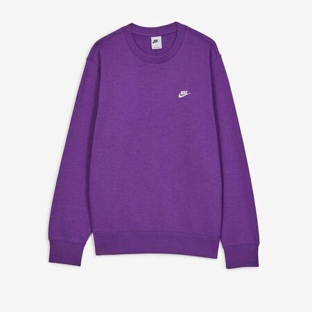 NIKE SWEAT CREW CLUB BLAUW/WIT HEREN