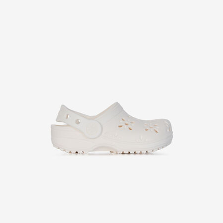 CROCS CLASSIC CLOG FLORAL BEIGE BABY