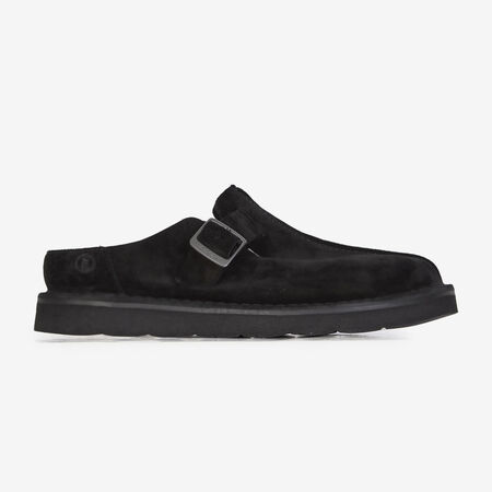 CLARKS SOLSBURY MULE ZWART HEREN