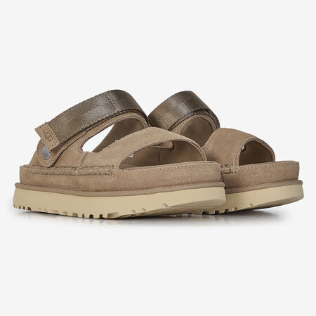 UGG GOLDENSTAR GLIDE BEIGE DAMES