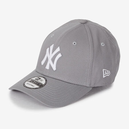 NEW ERA 9FORTY NY ESSENTIAL GRIS/BLANC HEREN