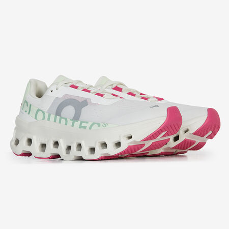 ON RUNNING CLOUDMONSTER WIT/ROZE DAMES