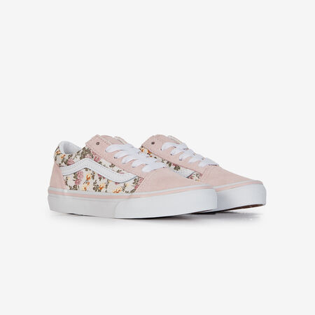 VANS old skool OLD SKOOL FLORAL ROZE/BEIGE KIND