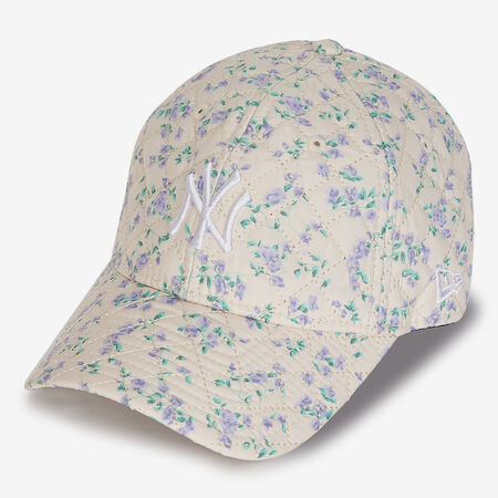 NEW ERA 9TWENTY WOMEN NY QUILT FLORAL BEIGE DAMES
