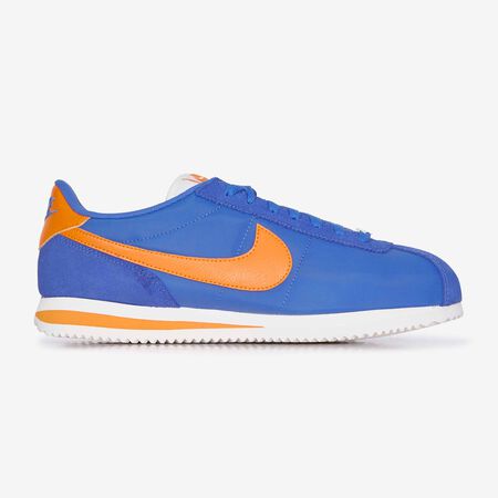 CORTEZ NYLON : BLAUW/ORANJE