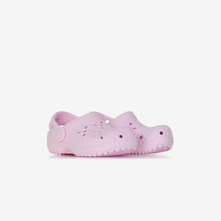 CROCS CLASSIC CLOG FLORAL ROZE BABY