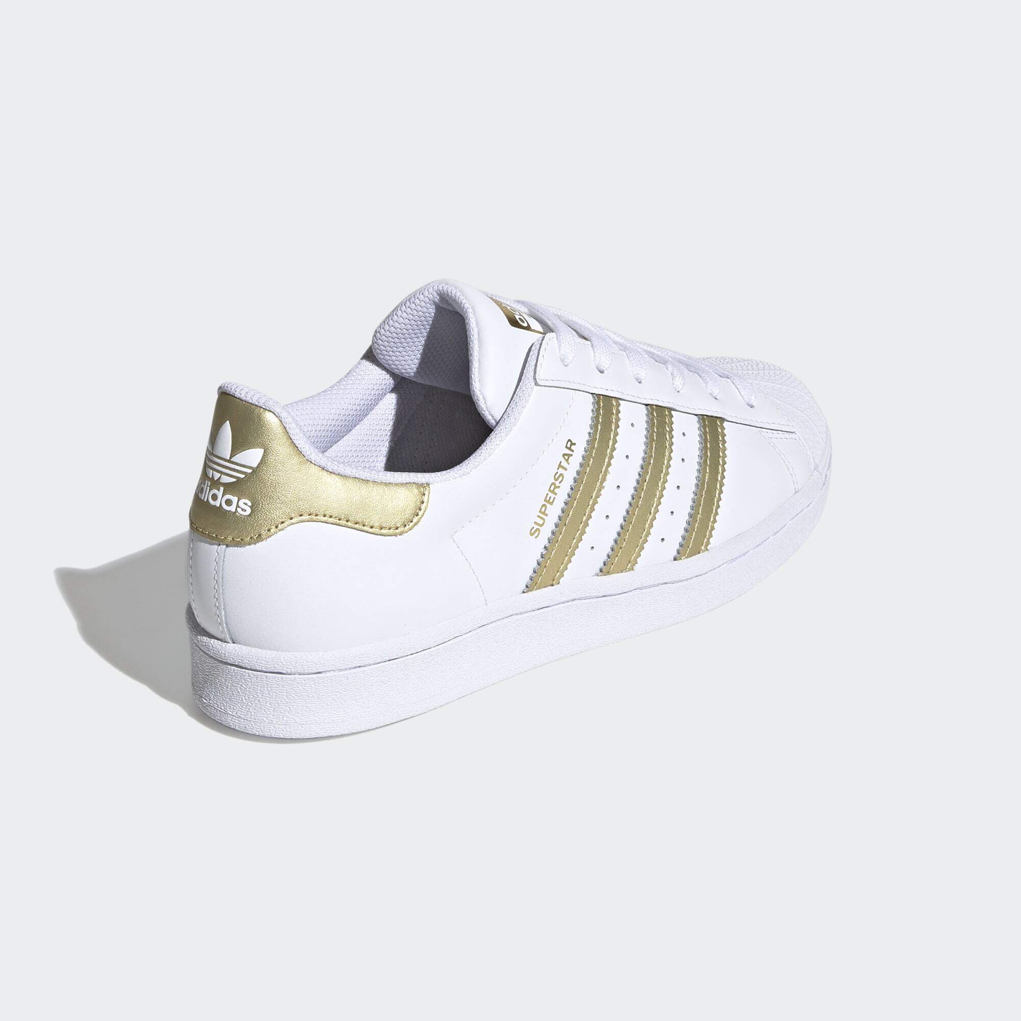 Adidas superstar clearance in gold