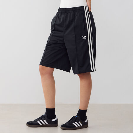 ADIDAS ORIGINALS SHORT 3 STRIPES LONG ADICOLOR ZWART/WIT DAMES