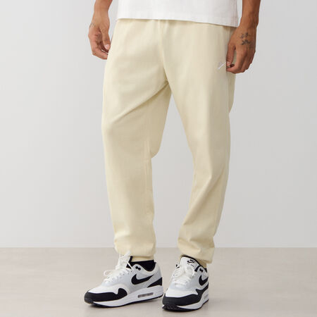PANT JOGGER CLUB KNIT : BEIGE/WIT