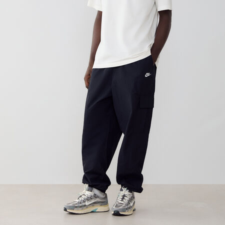 NIKE PANT JOGGER CARGO WVN ZWART/WIT HEREN