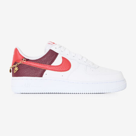 NIKE air force 1 AIR FORCE 1 LOW WIT/BORDEAUXROOD DAMES
