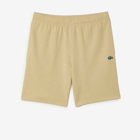 SHORT CLASSIC LOGO SL : BEIGE/GROEN