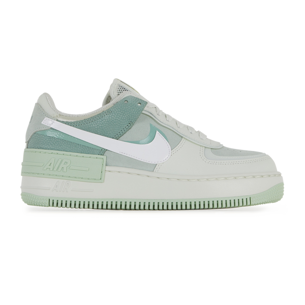 NIKE AIR FORCE 1 SHADOW GROEN WIT SNEAKERS DAMES Courir