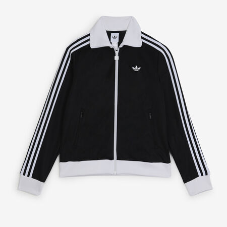 ADIDAS ORIGINALS JACKET FZ CLASSIC ZWART/ECRU DAMES