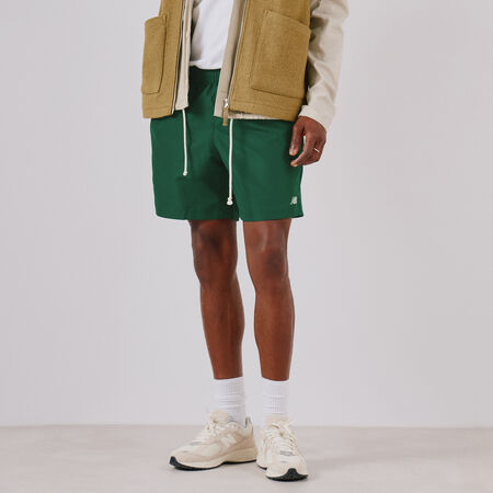 NEW BALANCE SHORT ESSENTIALS SMALL LOGO VERT HEREN