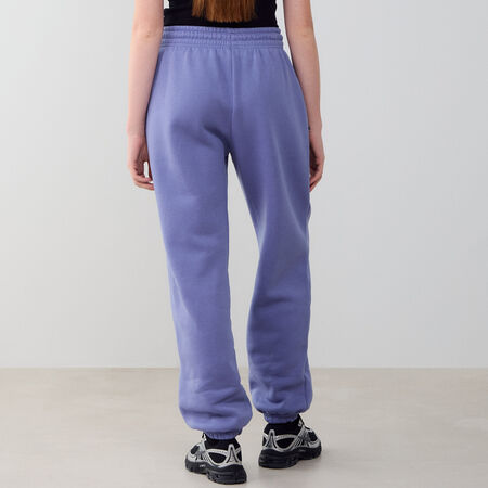 NIKE PANT JOGGER PHOENIX OS BLAUW/BEIGE DAMES