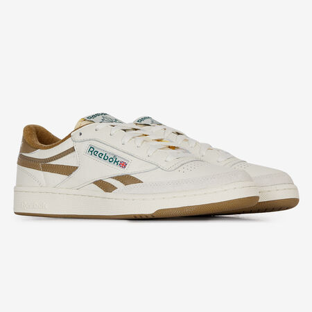 REEBOK club c CLUB C REVENGE SUEDE WIT/BRUIN HEREN