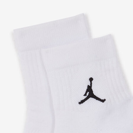 JORDAN CHAUSSETTES X3 QUARTER JUMPMAN BLANC/NOIR HEREN