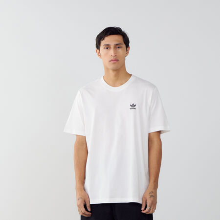 ADIDAS ORIGINALS TEE SHIRT ESSENTIAL TREFOIL BLANC HEREN