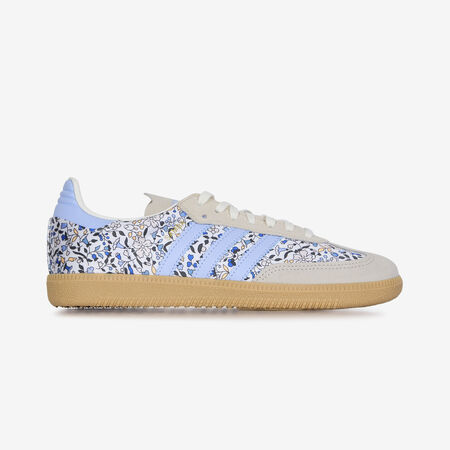 ADIDAS ORIGINALS samba SAMBA OG LIBERTY BEIGE/BLAUW JUNIOR