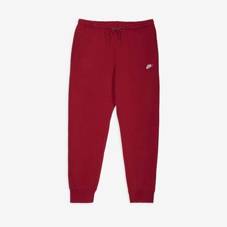 PANT JOGGER CLUB : BORDEAUXROOD/WIT