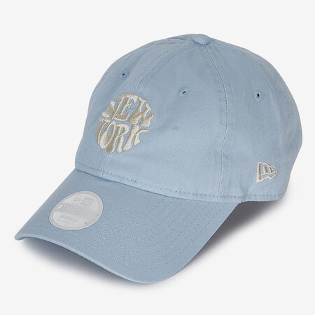NEW ERA 9TWENTY WOMEN NY WASHED BLAUW/BEIGE HEREN