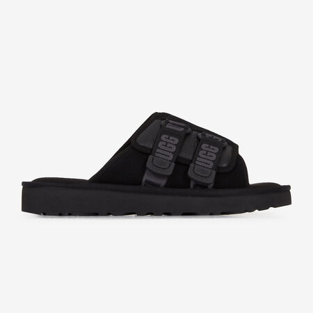 UGG GOLDENCOAST STRAP SLIDE ZWART HEREN