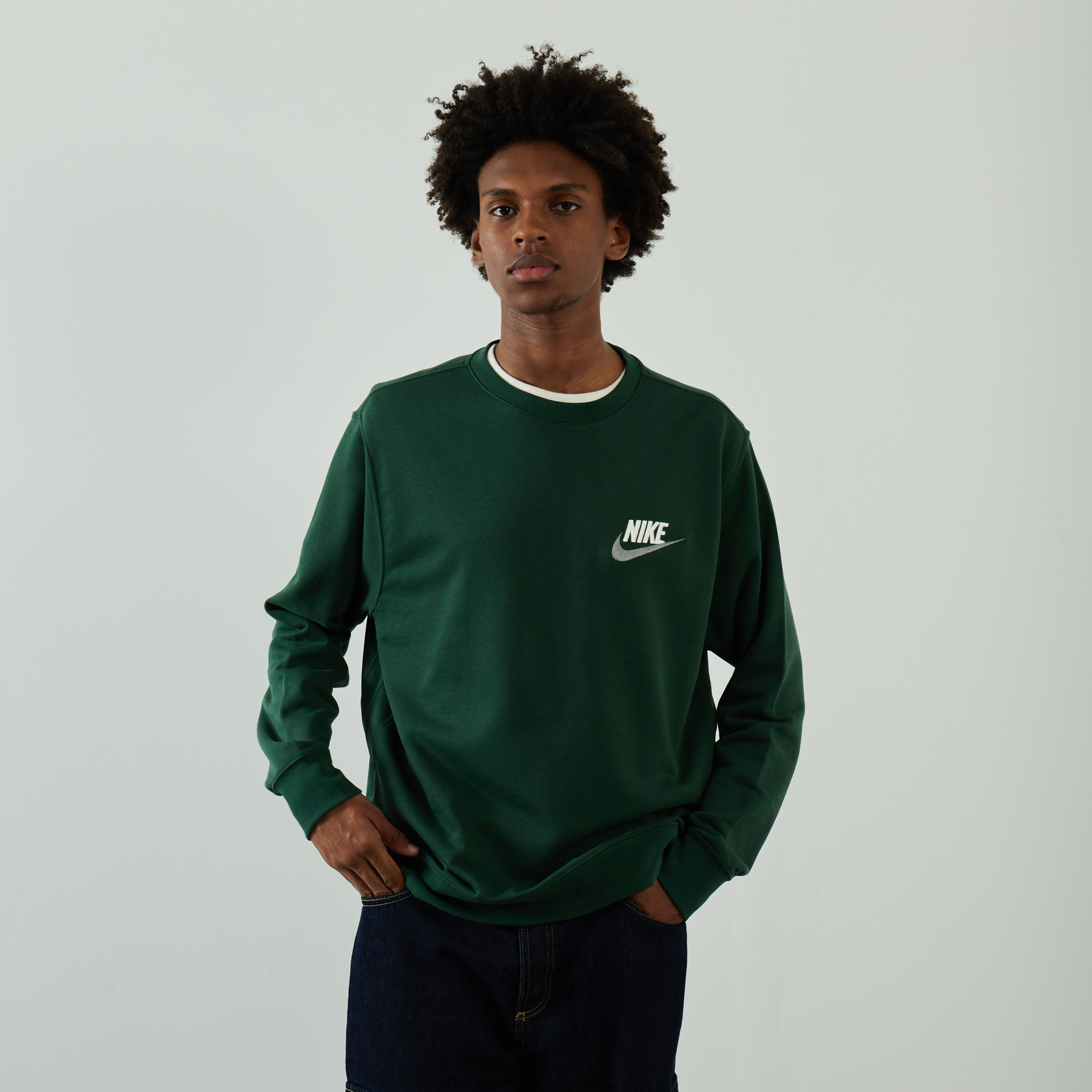 Groene nike 2025 trui