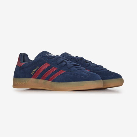 ADIDAS ORIGINALS gazelle GAZELLE INDOOR BLAUW/ROOD JUNIOR