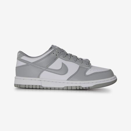 NIKE dunk DUNK LOW GRIJS/WIT JUNIOR