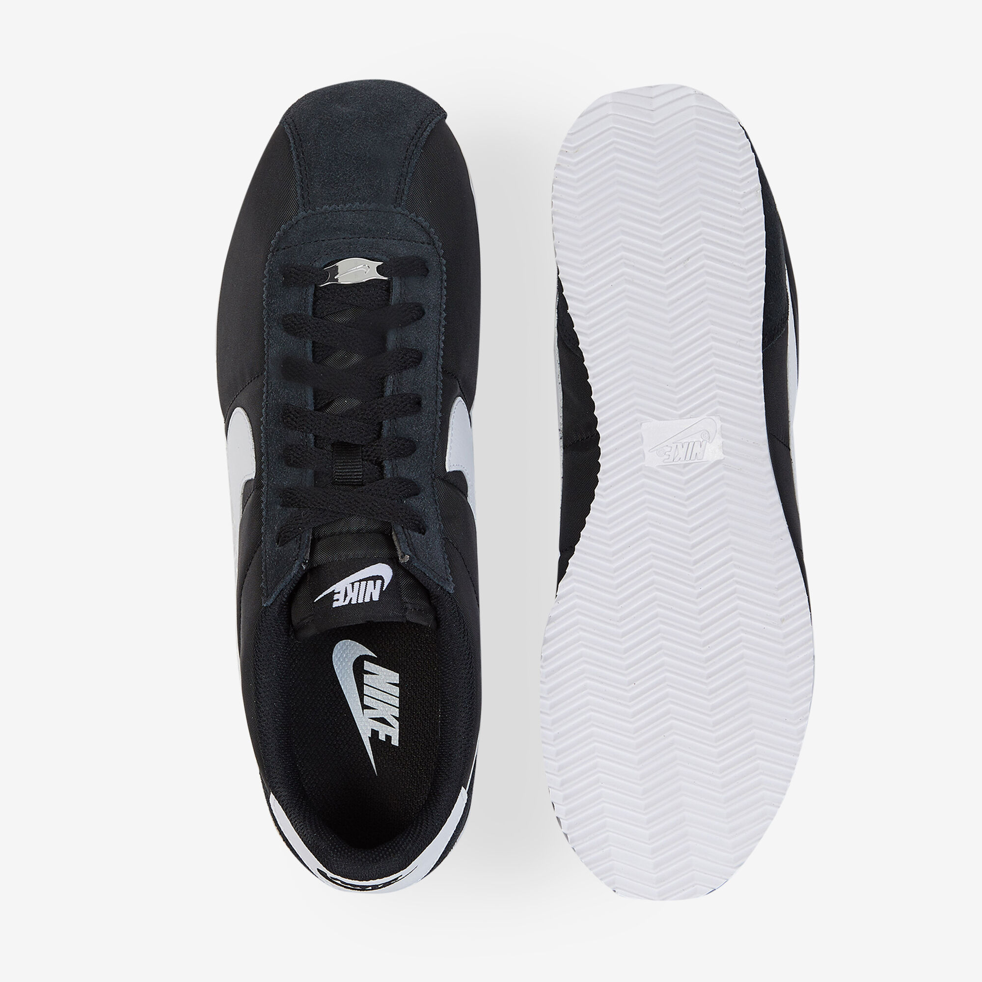 nike cortez nylon black