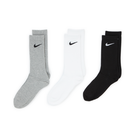 NIKE CHAUSSETTES X3 CREW GRIJS UNISEX